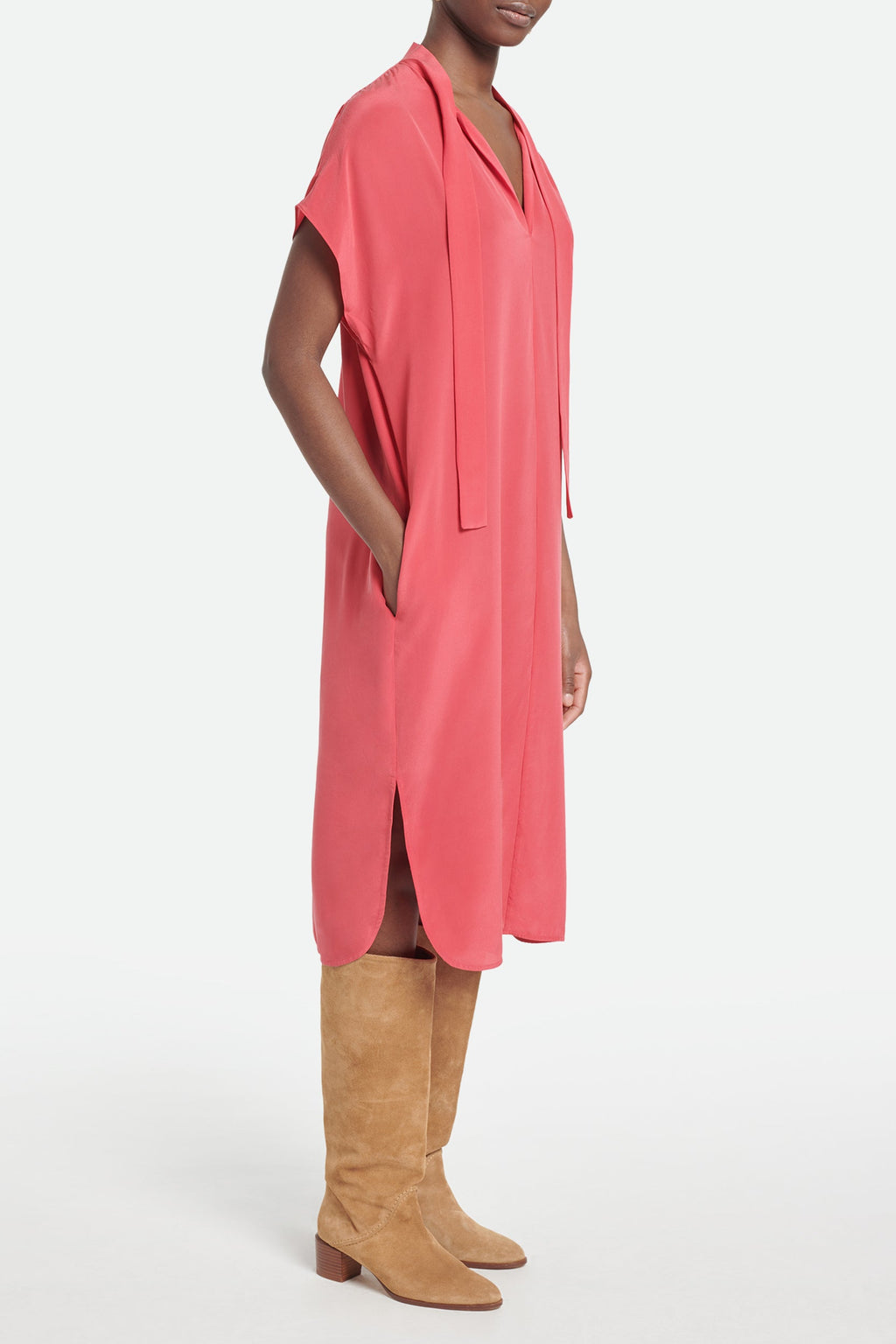 Amarilla Dress - Fuchsia