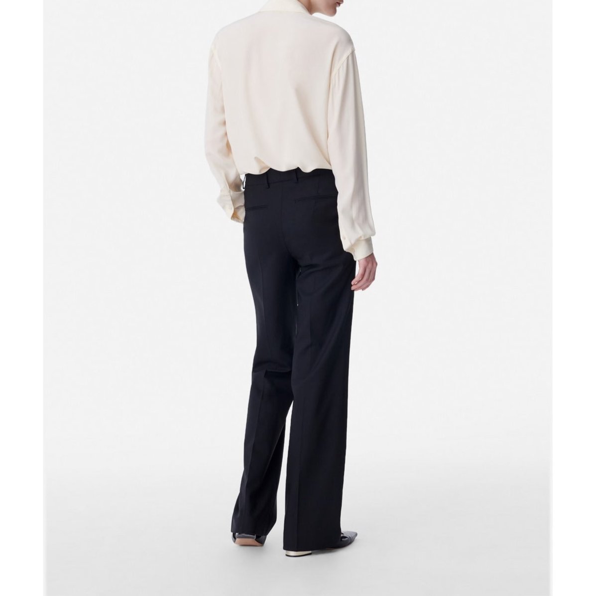 Palazzo Trousers - Black