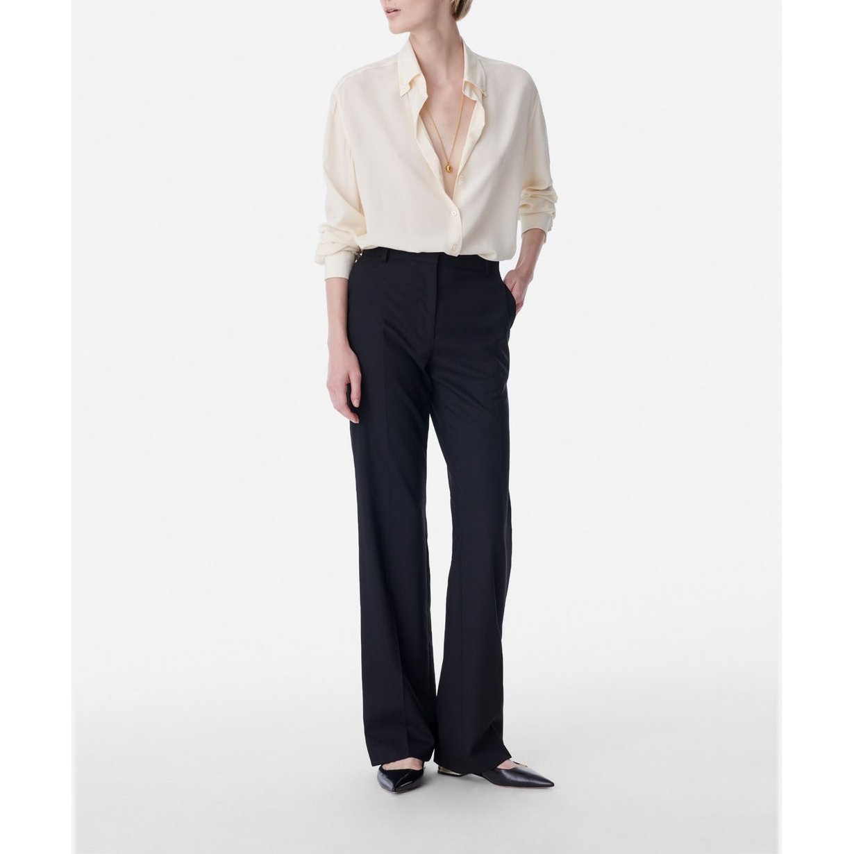 Palazzo Trousers - Black