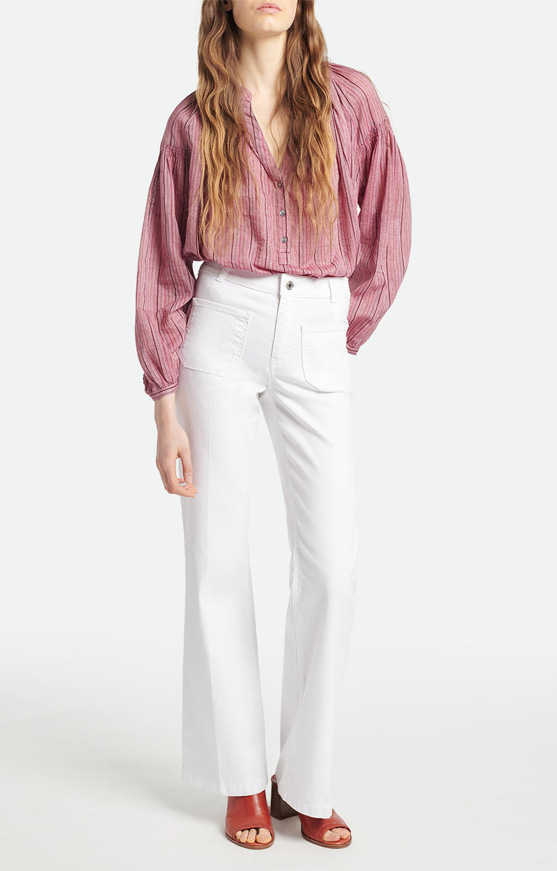 Jean Flare Dompay - White