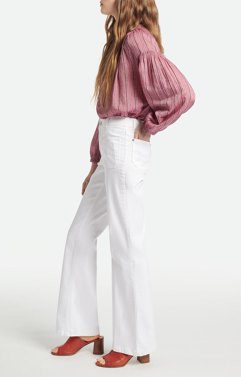 Jean Flare Dompay - White