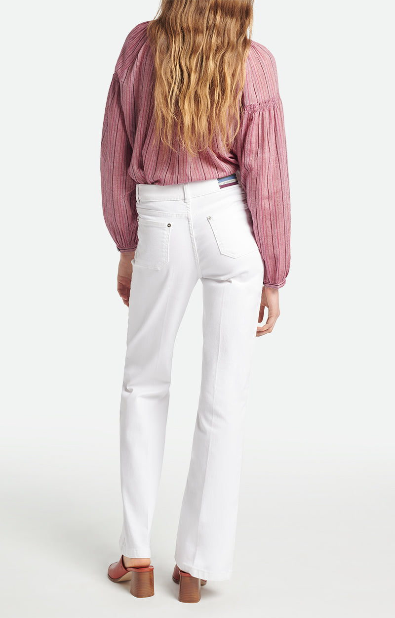 Jean Flare Dompay - White
