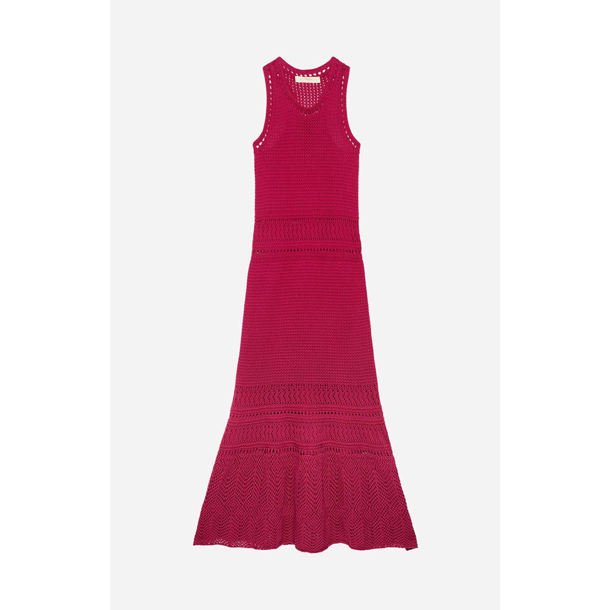 Taki Dress - Fuschia