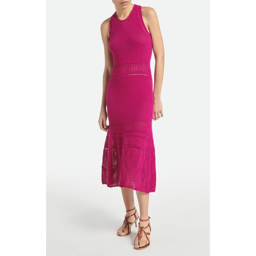 Taki Dress - Fuschia