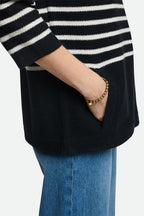 Tiziana Long Tunic - Black/Ecru