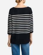Tiziana Long Tunic - Black/Ecru