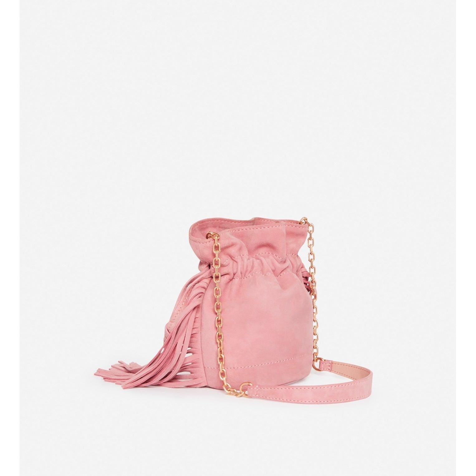 Mini Othilia Drawstring Bag - Pivoine