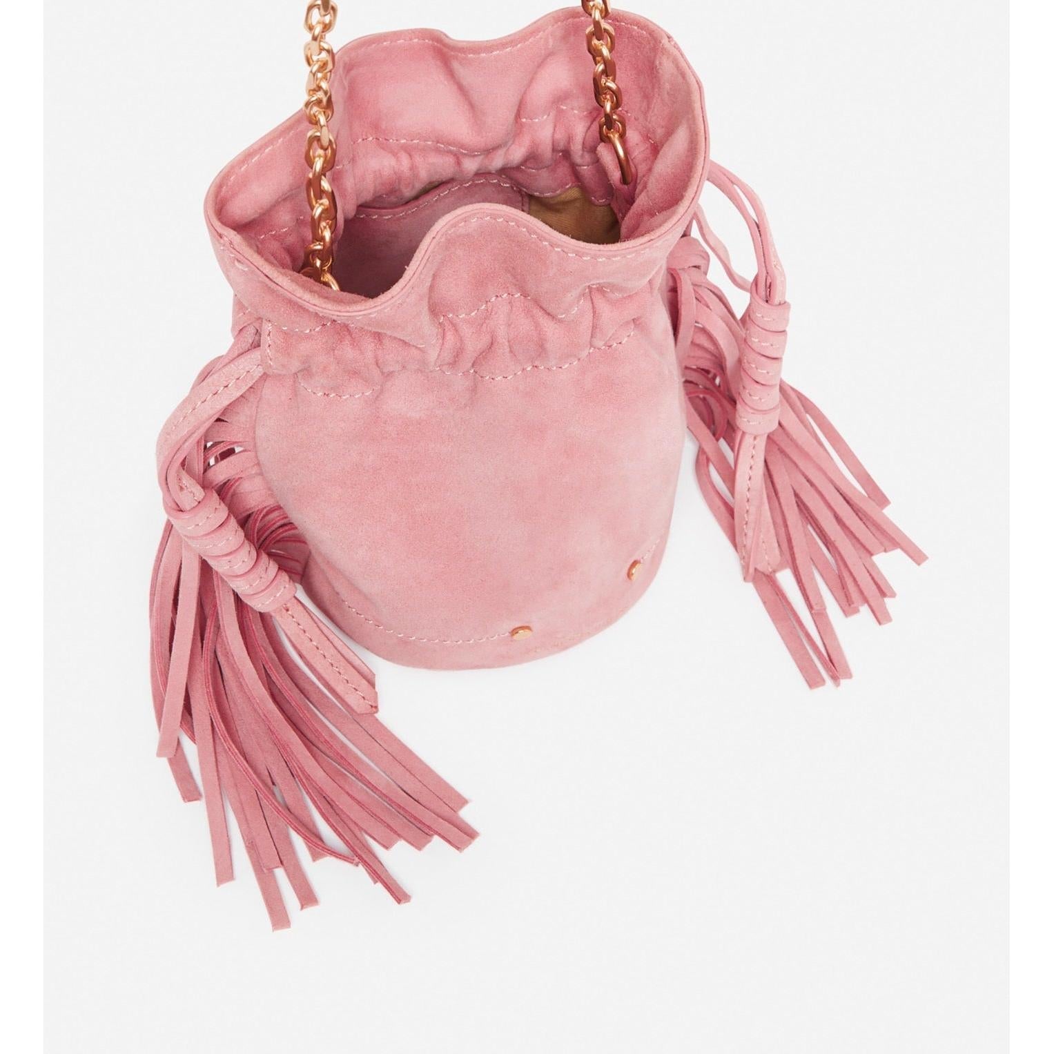 Mini Othilia Drawstring Bag - Pivoine