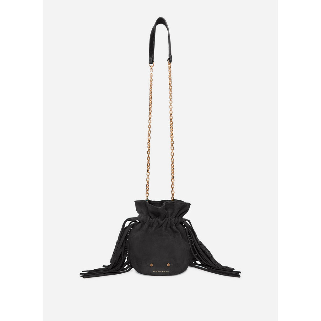 Othilia Mini Drawstring Bag - Black
