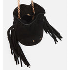 Othilia Mini Drawstring Bag - Black