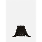 Othilia Mini Drawstring Bag - Black