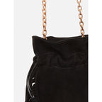 Othilia Mini Drawstring Bag - Black