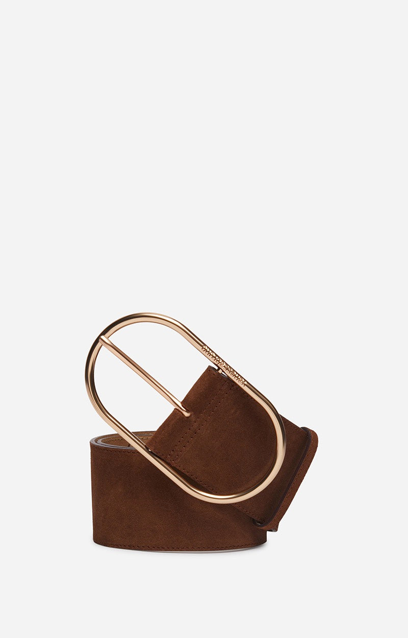 Ceinture Iris 63Mm - Chocolat
