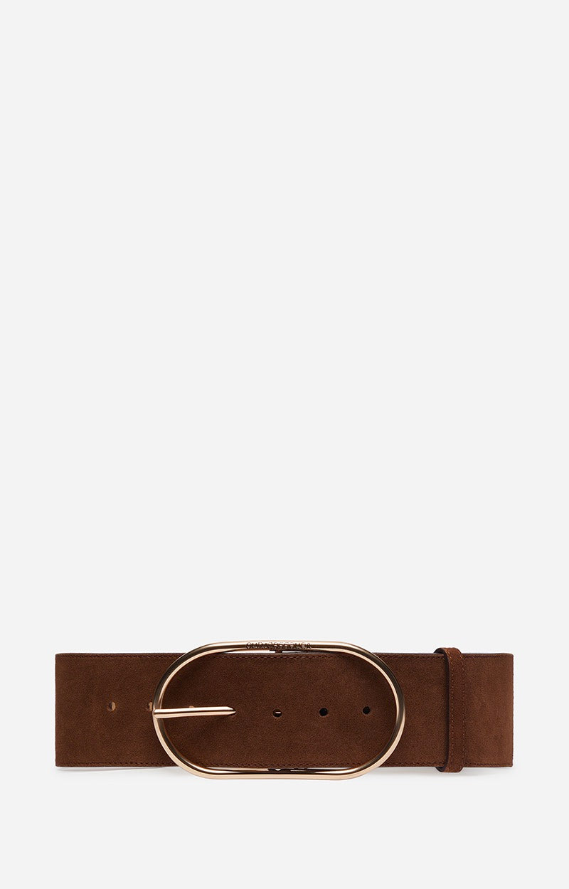 Ceinture Iris 63Mm - Chocolat
