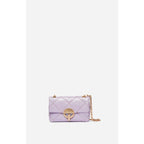 Pequeño Bolso Moon de Cuero - Parme