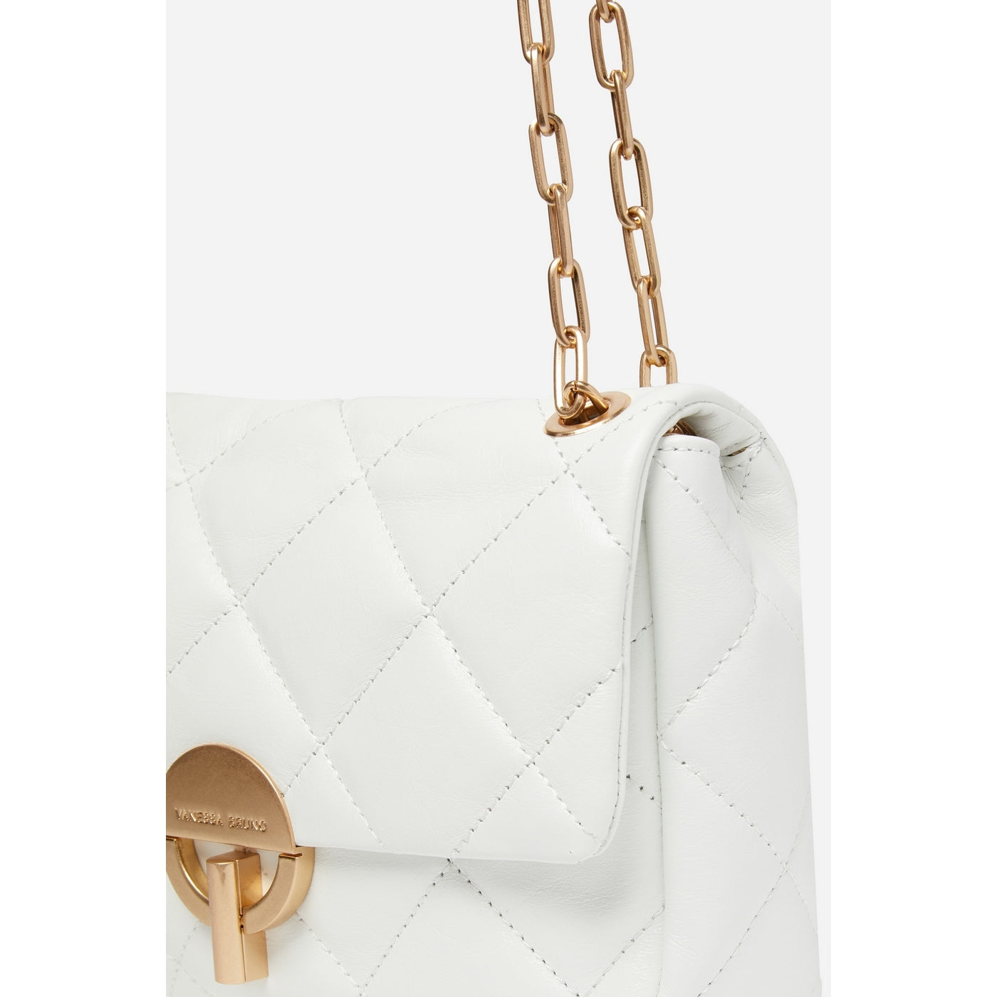 Bolso con Solapa Grand Moon - Blanco