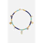 Collier En Perles - Bleu Multico