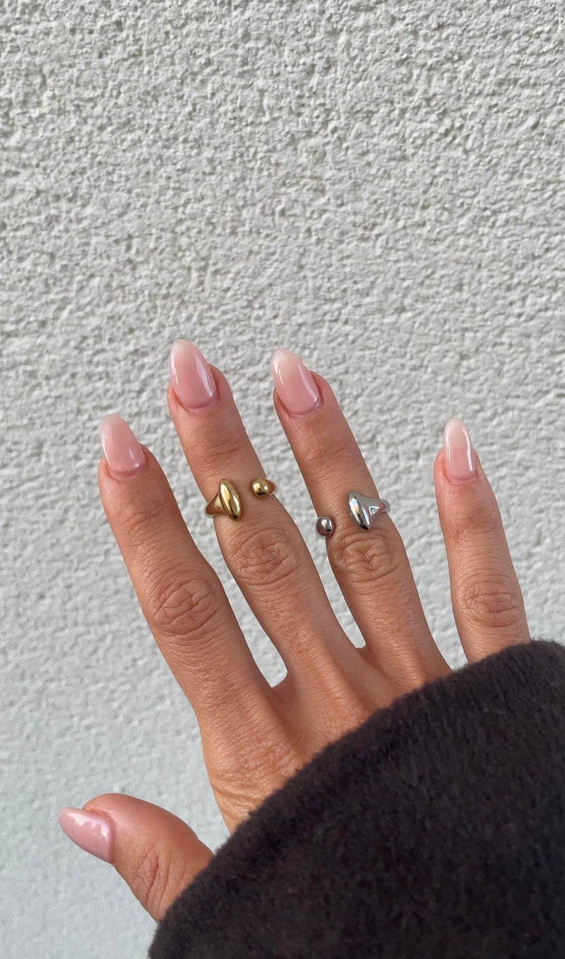 Anillo de falange asimétrica