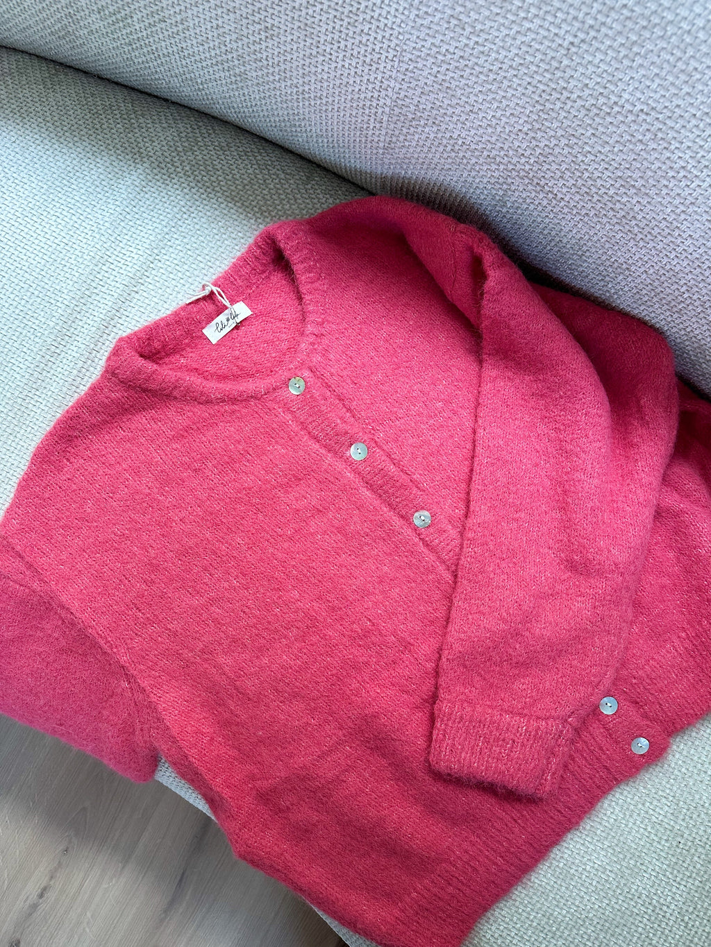 Charlie raspberry pink cardigan