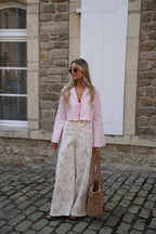 Blouse Courte Cally - Rose