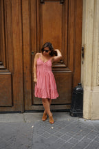 Robe Léonie Bois De - Rose