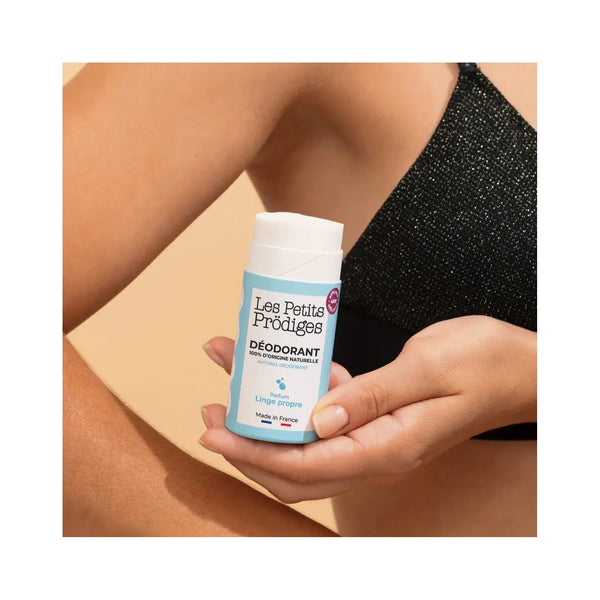 Effective clean linen deodorant for 48 hours, invisible and natural finish