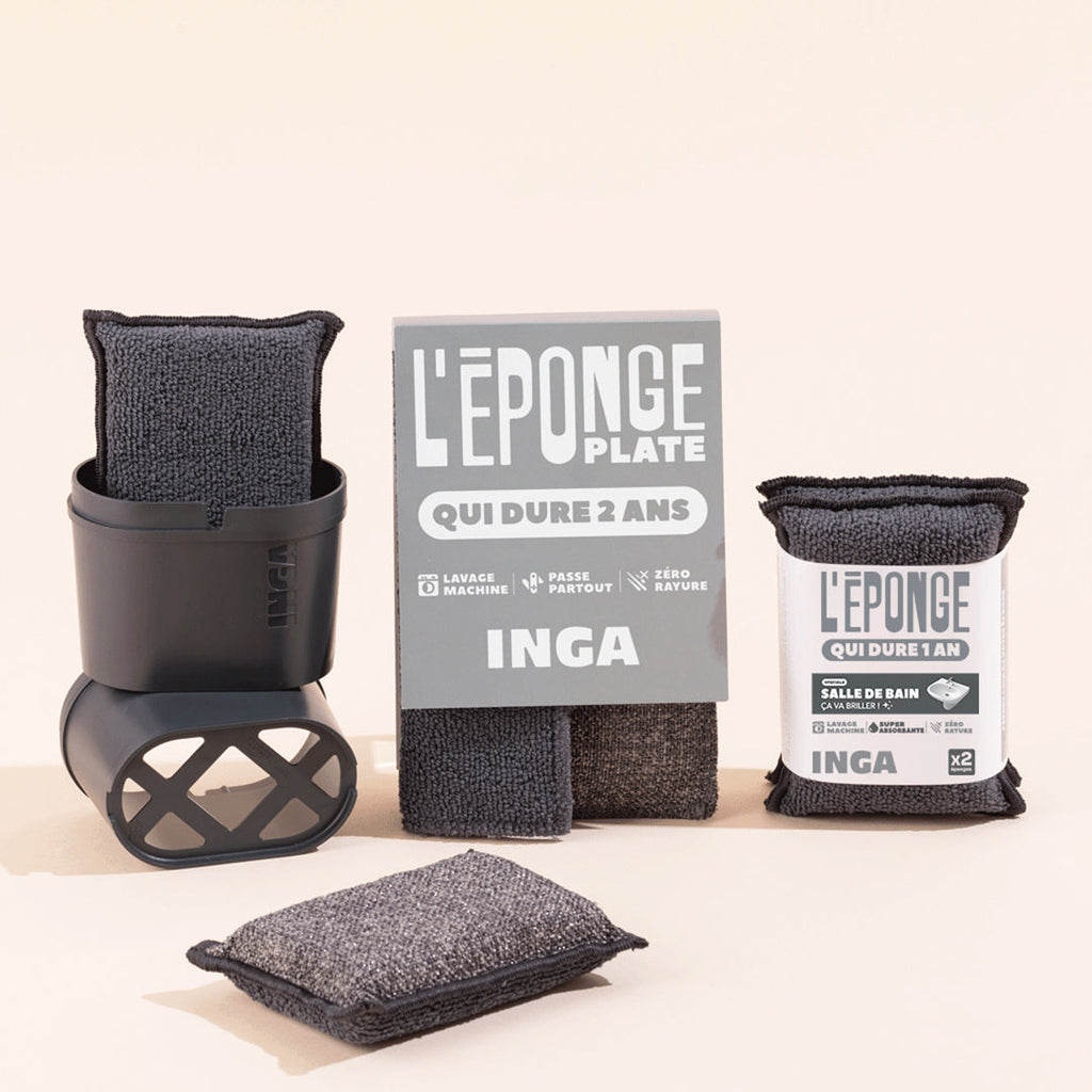 Pack Éponges, Éponges Salle De Bain Et Plates