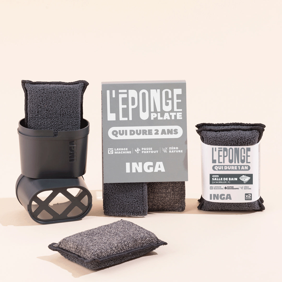Pack Éponges, Éponges Salle De Bain Et Plates