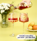 Paint-a-Wine Glass - Set of 4