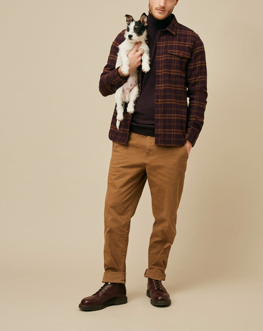 Camisa Llyod Car Tanin - Hombre