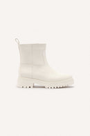 BA&SH - Botines cighter - Blanco roto - Mujer