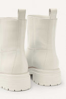 BA&SH - Botines cighter - Blanco roto - Mujer