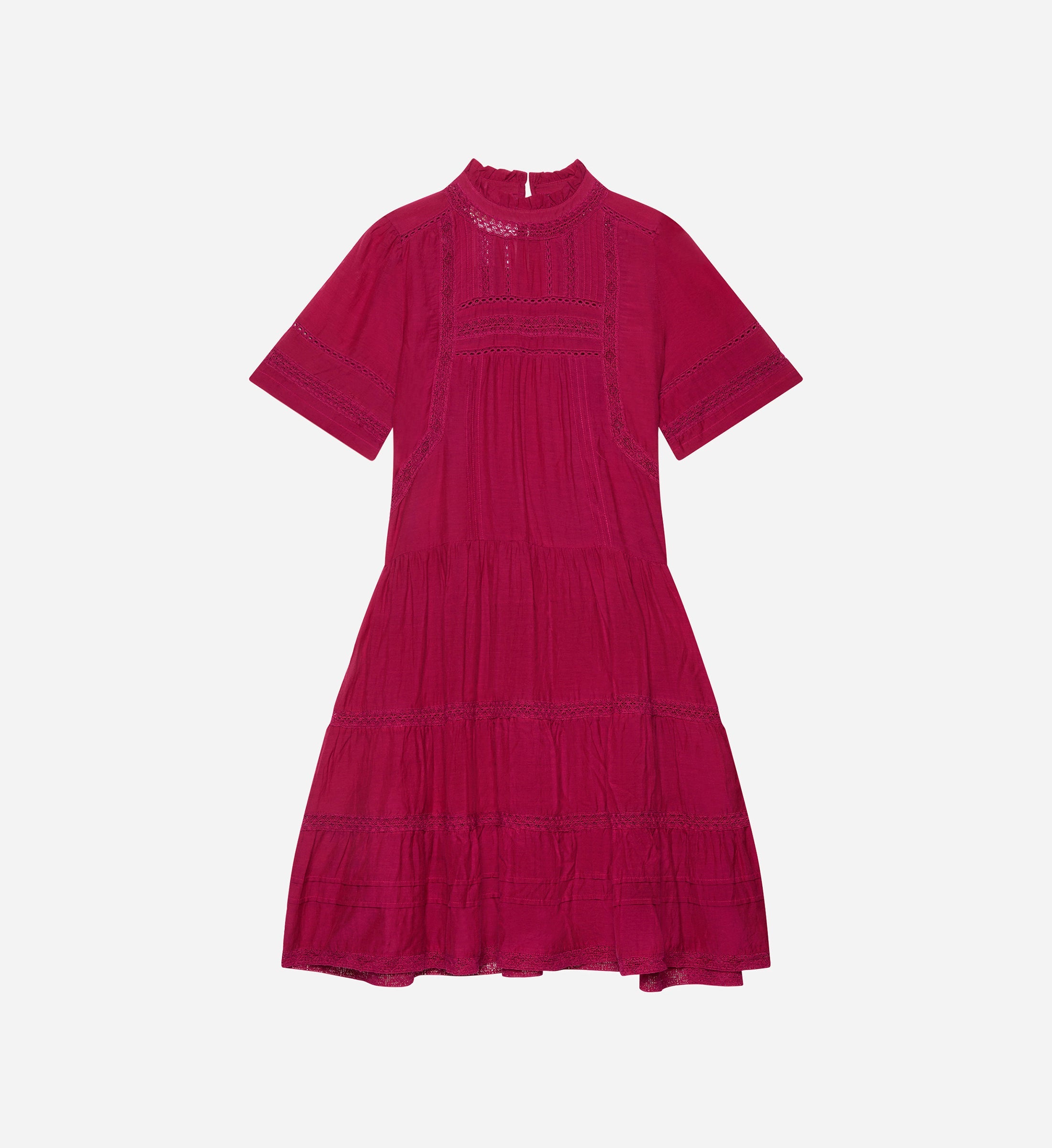 Robe Adèle - Pourpre