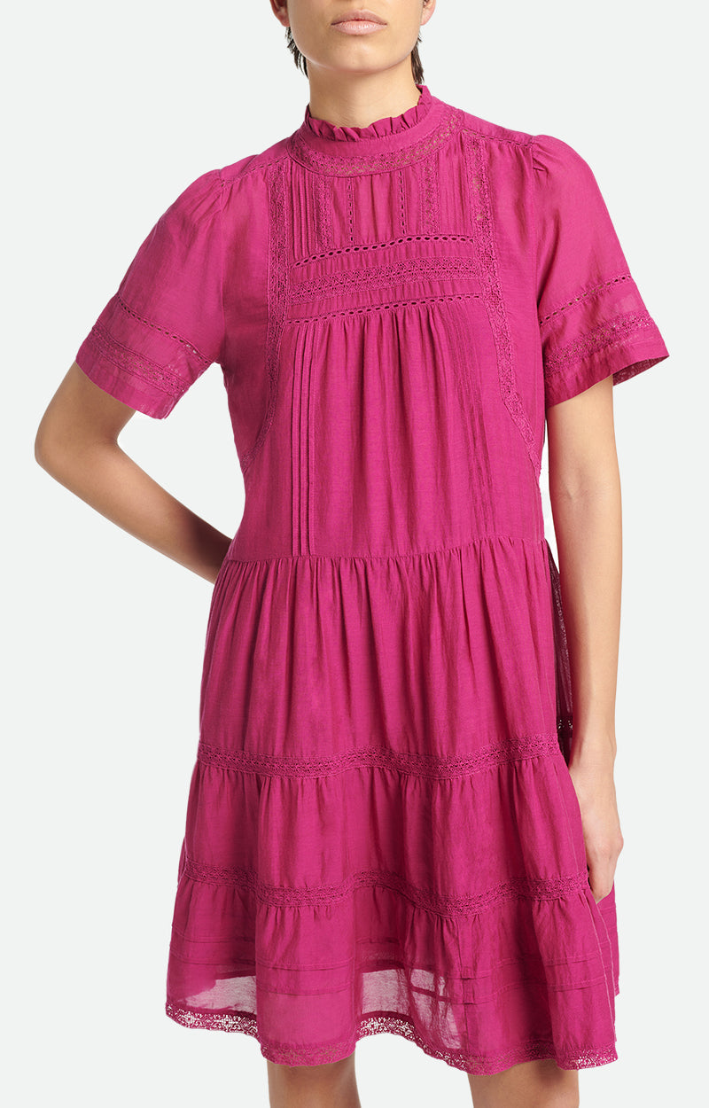 Robe Adèle - Pourpre