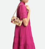 Robe Adèle - Pourpre