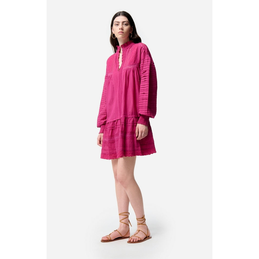 Robe Courte Diane - Grenat