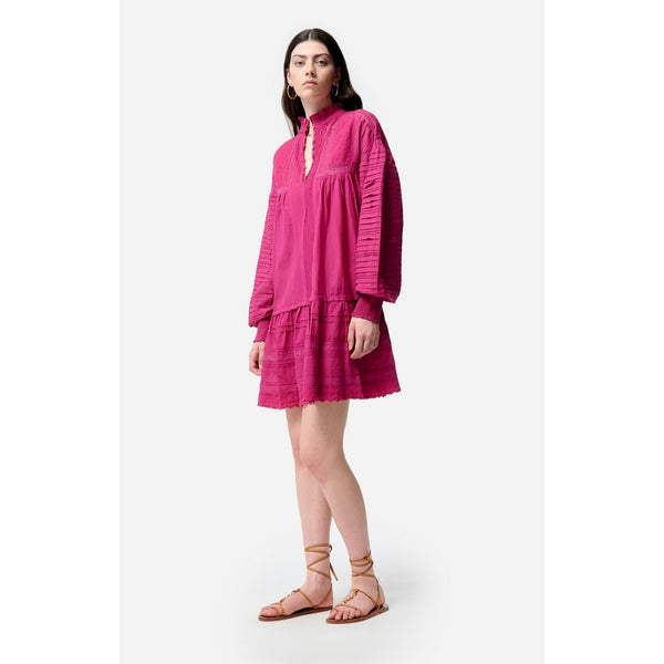 Diane Short Dress - Garnet