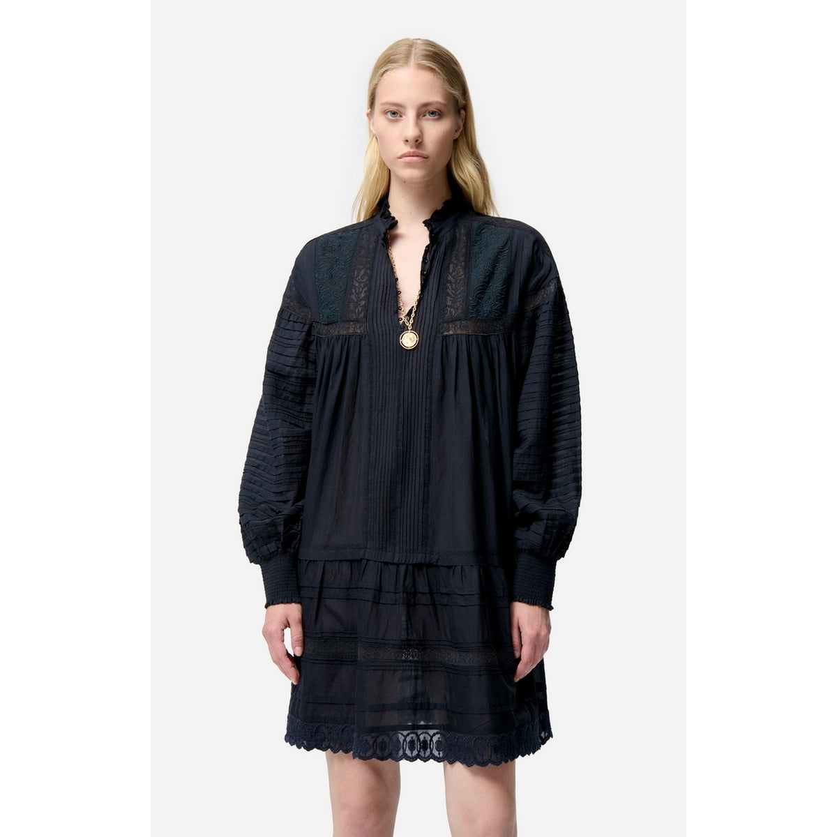 Diane Short Dress - Black