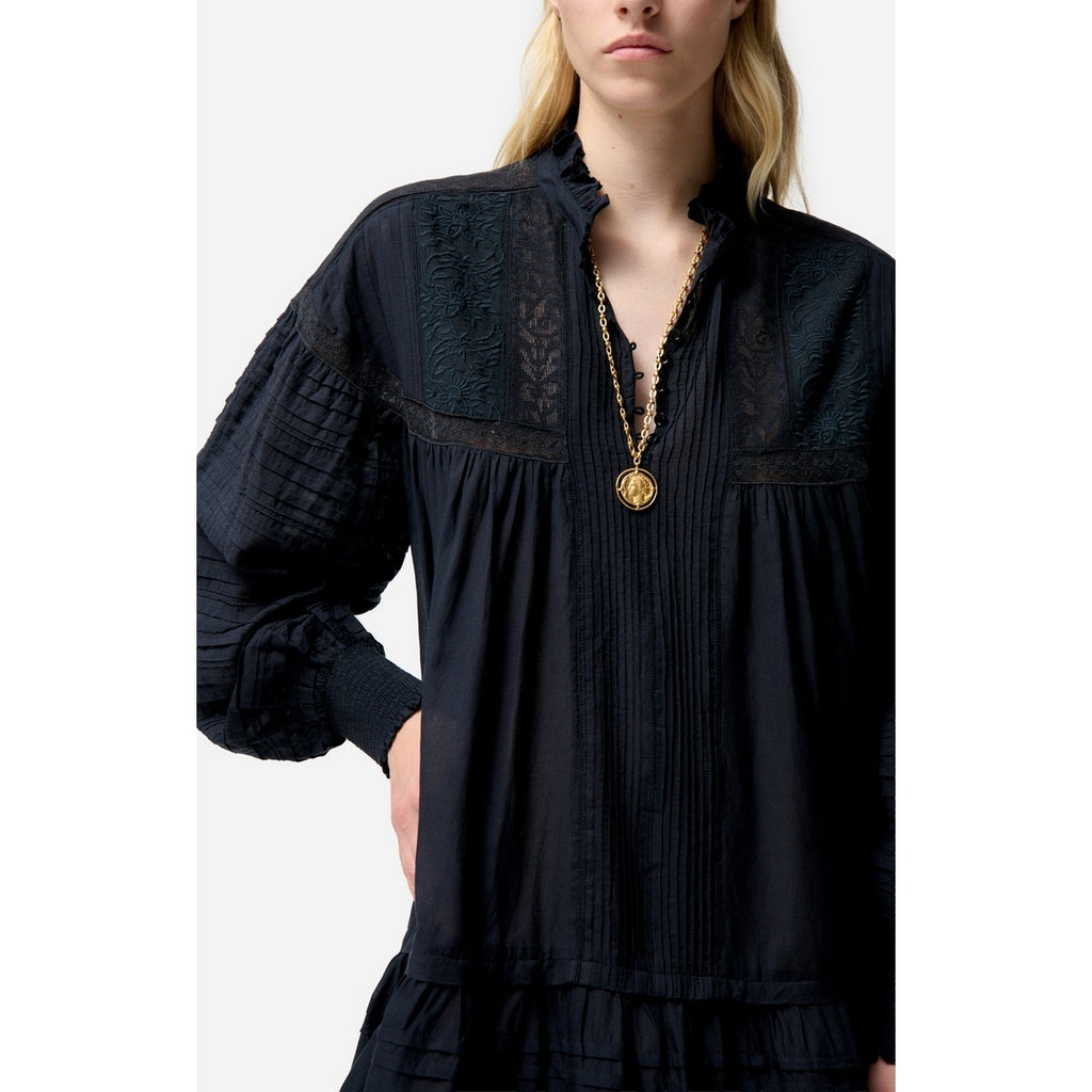 Diane Short Dress - Black