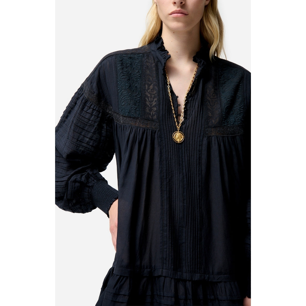 Diane Short Dress - Black