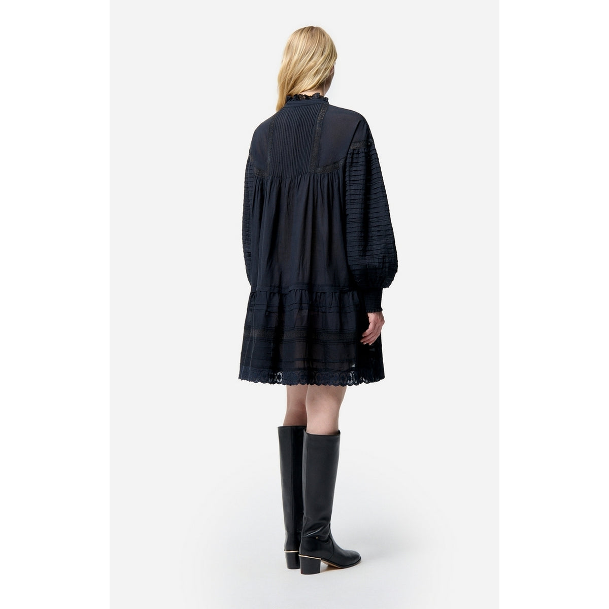Diane Short Dress - Black