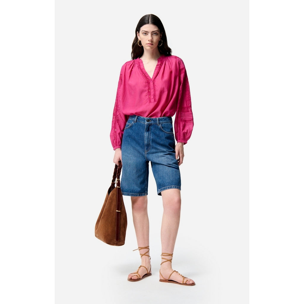 Blouse Ml Nipoa - Grenat