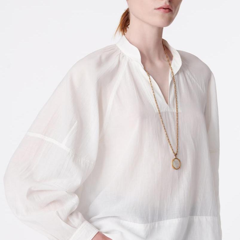Blusa Balthus - White