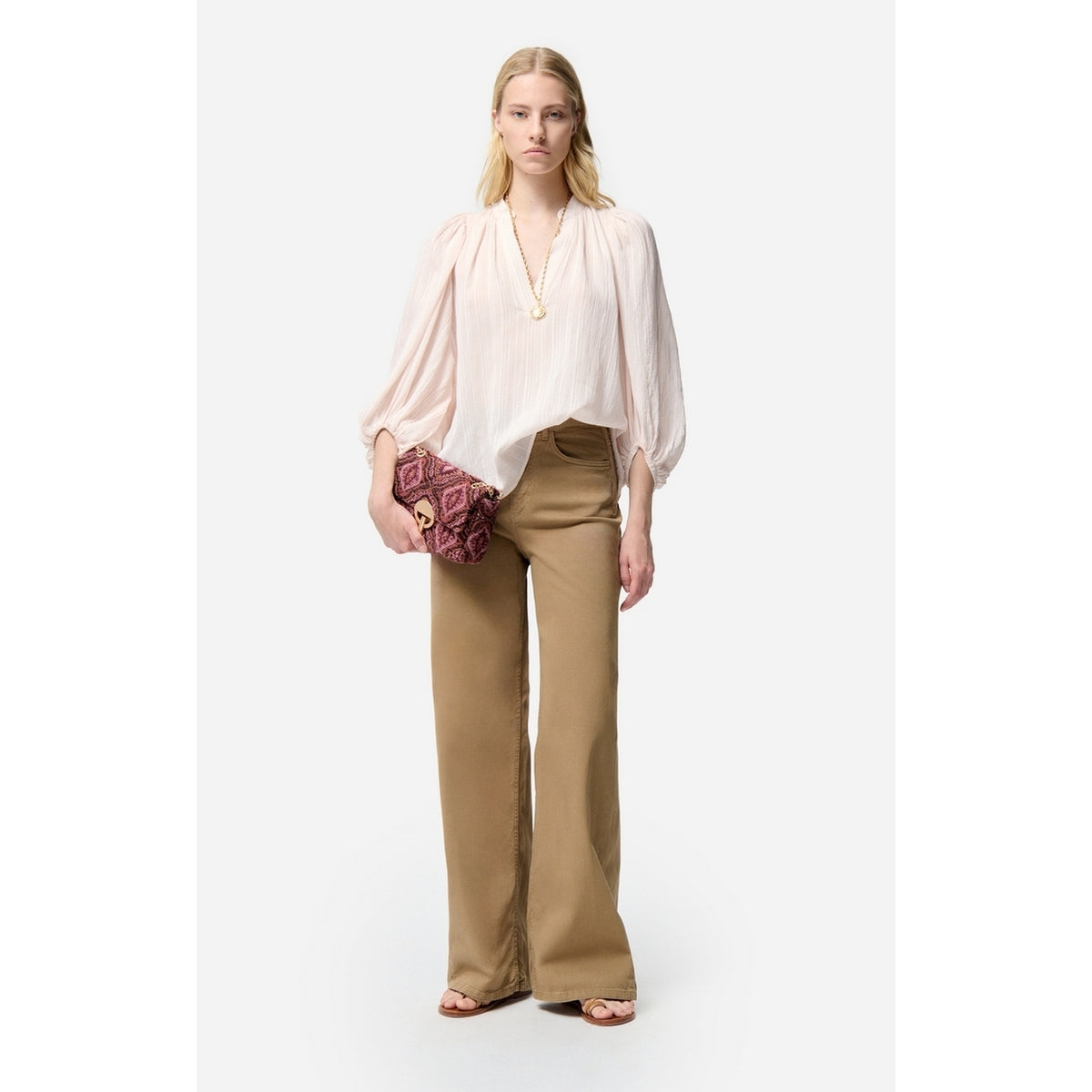 Pantalon Boyfriend Bilbao - Safari