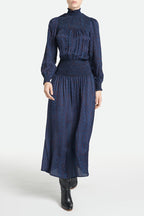 Vestido largo - Marino