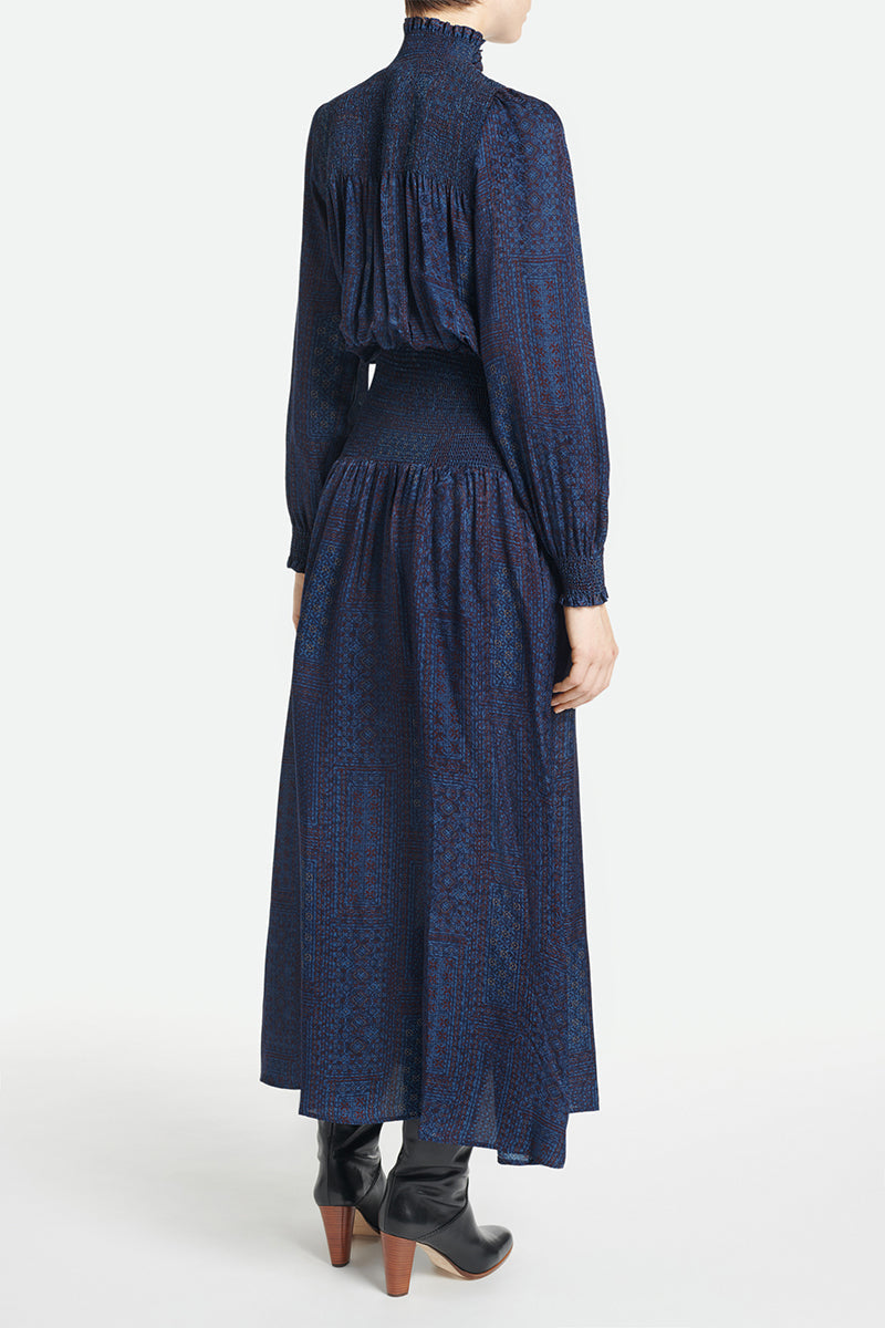 Vestido largo - Marino