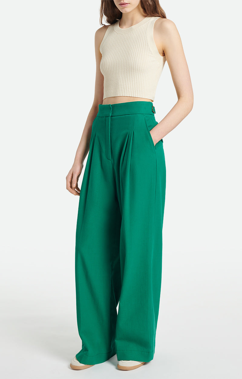 Ticiano Trousers - Green