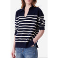 Jumper - Navy & Ecru