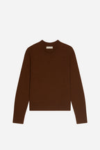 Vanessa Bruno - Jersey Cuello Redondo - Chocolate