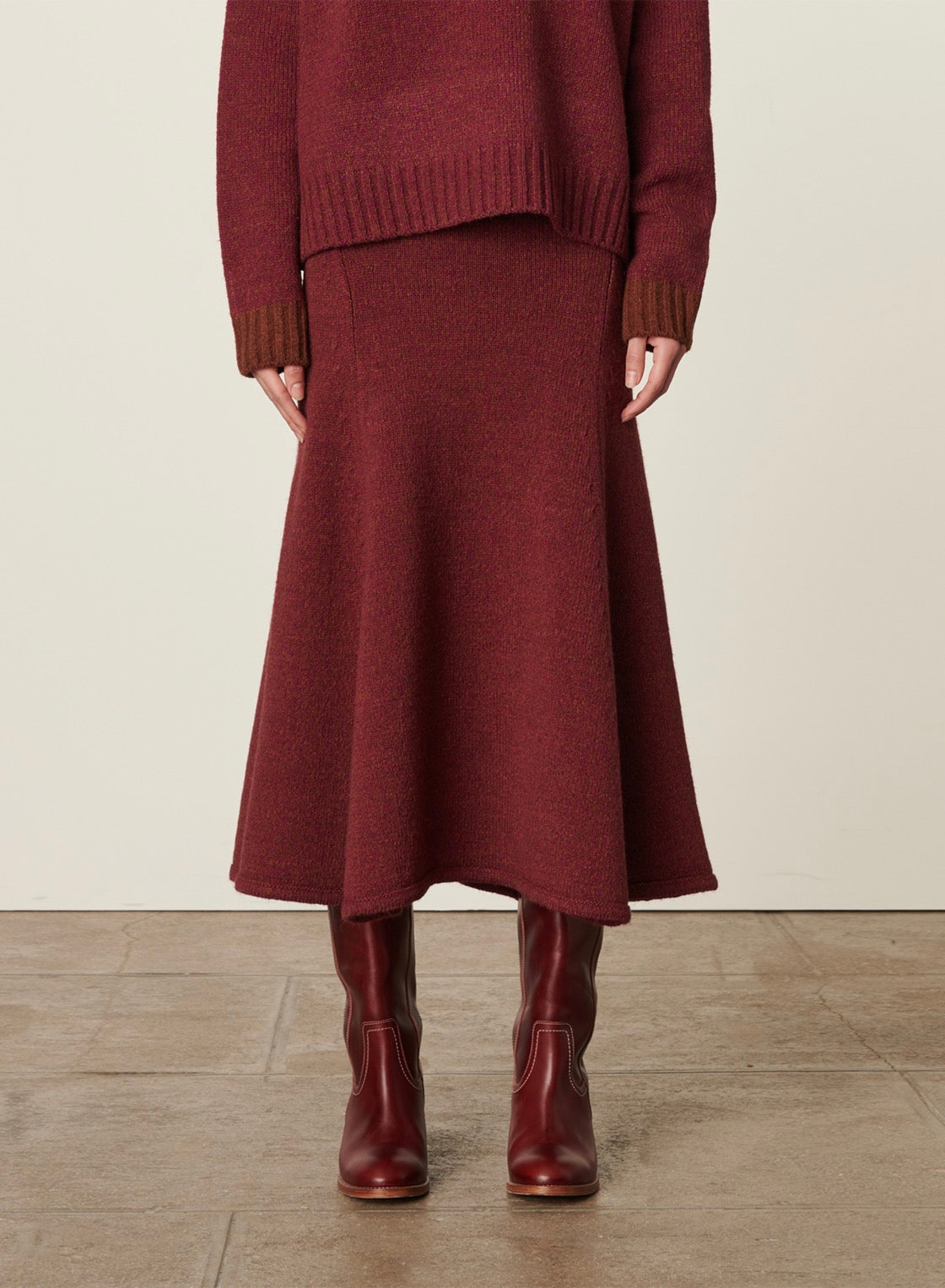 Belmira Skirt - Grape